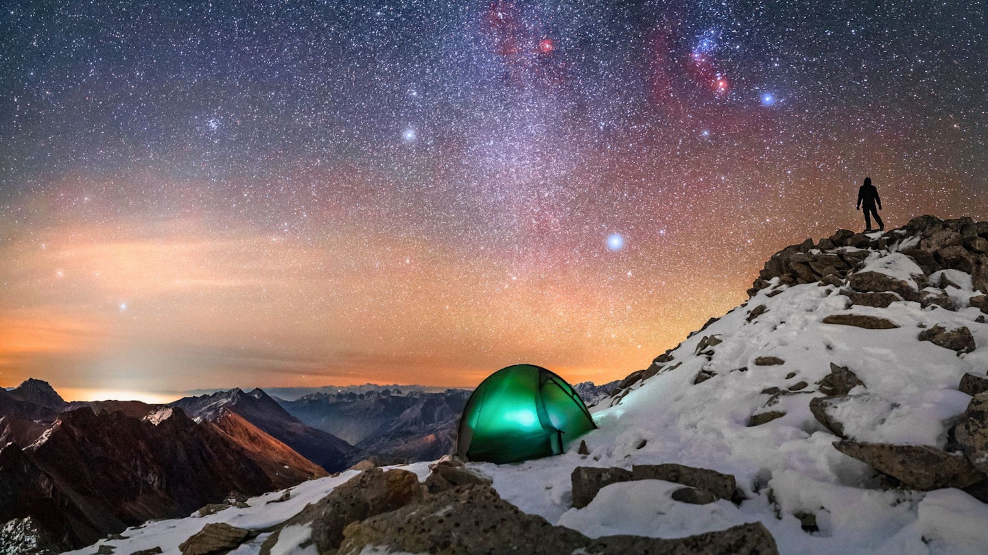 Nordisk Telemark 2 ULW tent on a mountain