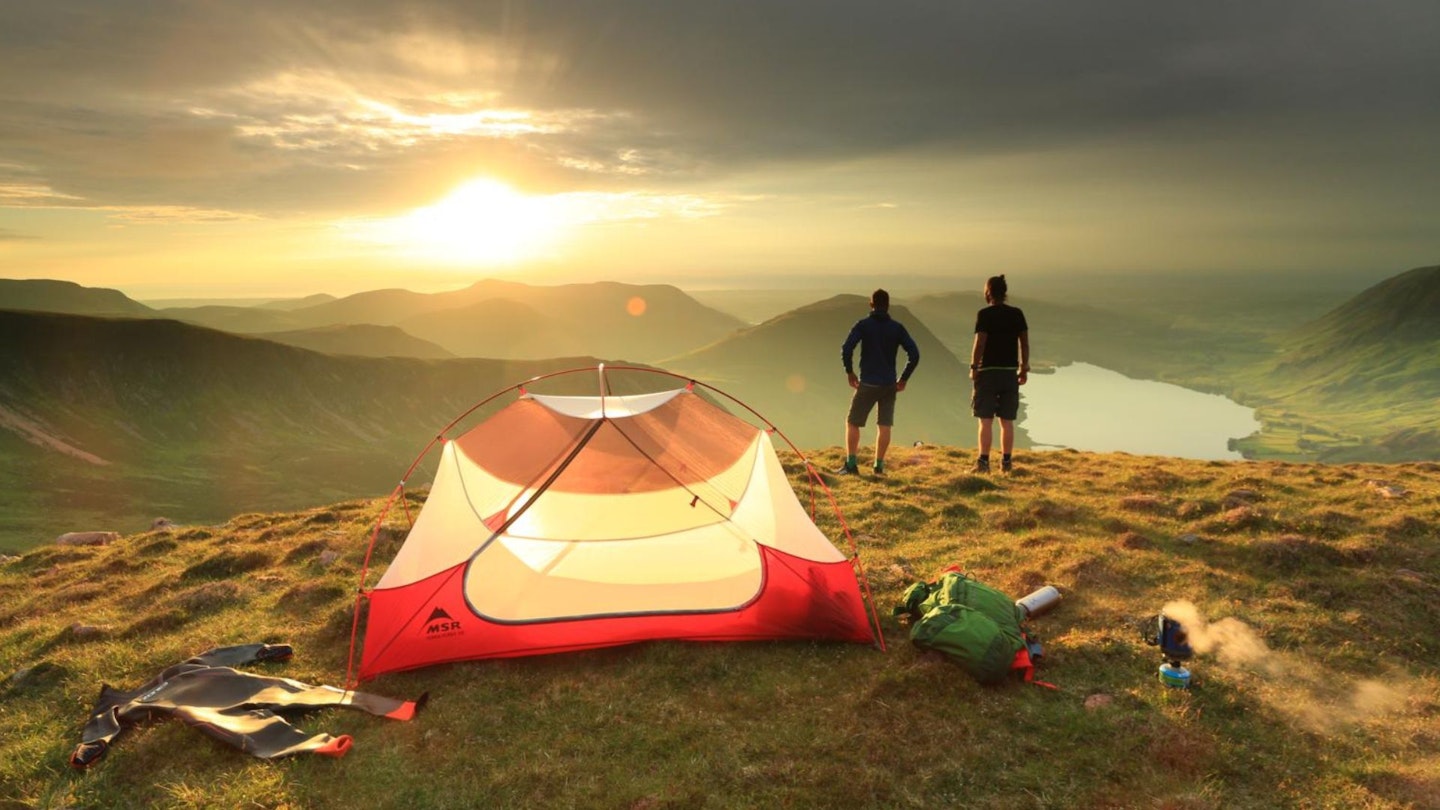 wild camp Dodd lake district