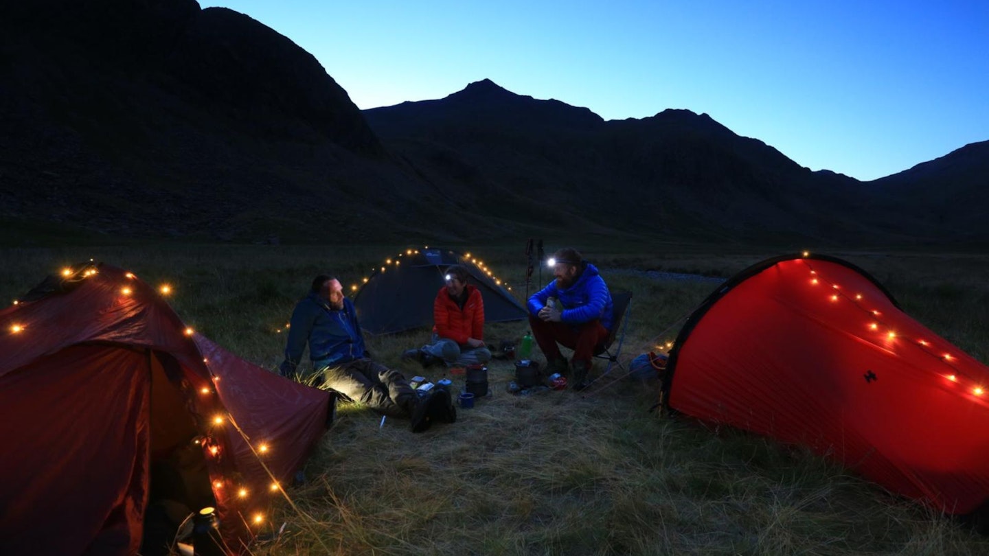 wild camping Great Moss lake district
