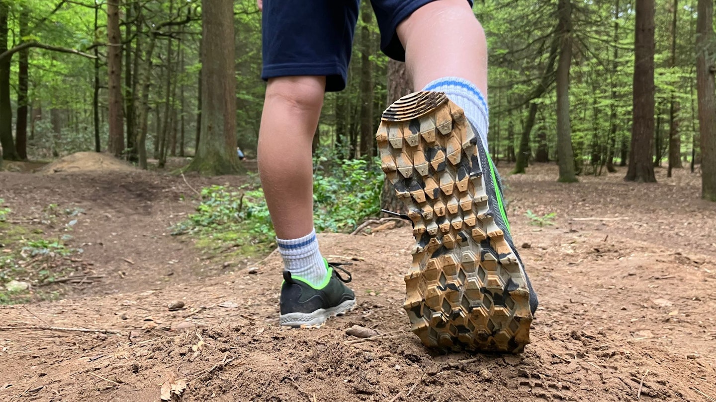 Best kids running shoes on muddy trails