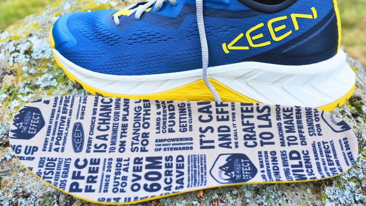 Keen Versacore Speed Shoe with insole removed