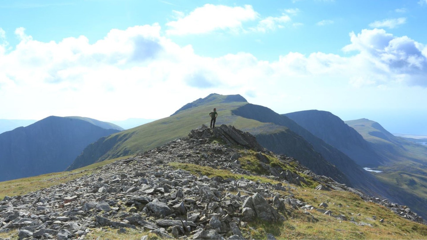 Looking back towards Cadair Idris from Mynydd Moel Snowdonia 12