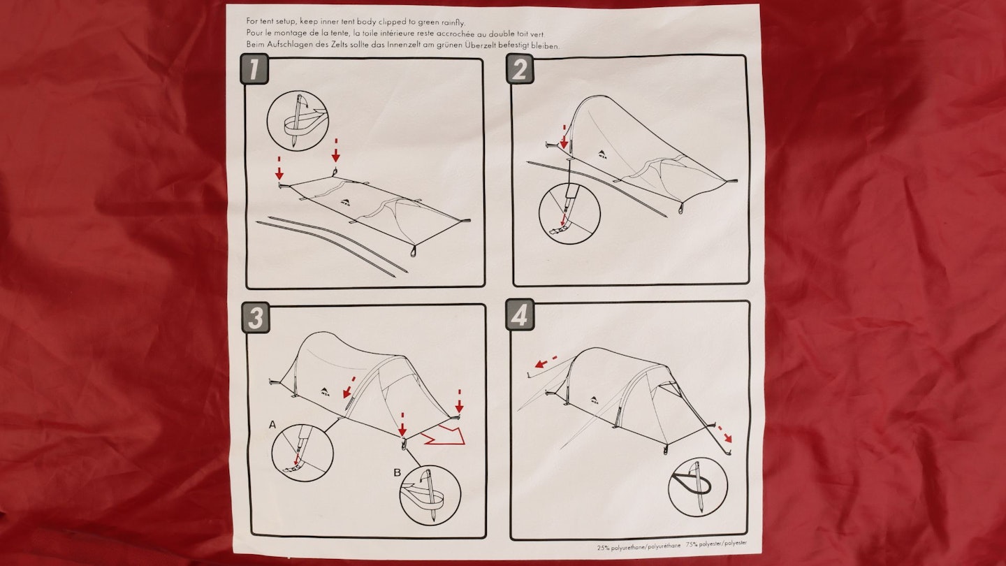 MSR Tindheim 2 pitching instructions