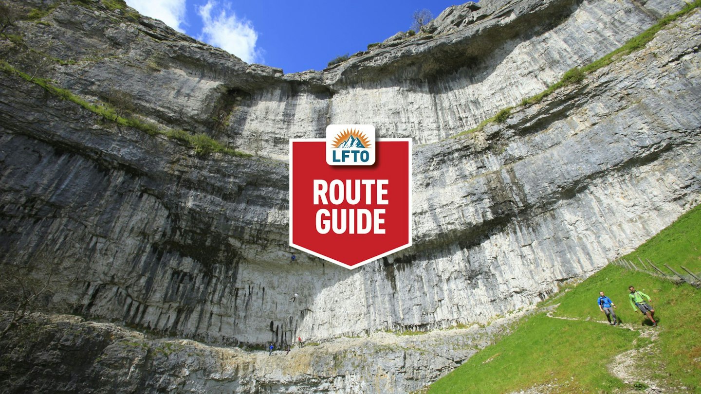 Malham Loop Map Malham Cove and Gordale Scar walking route | Map and guide