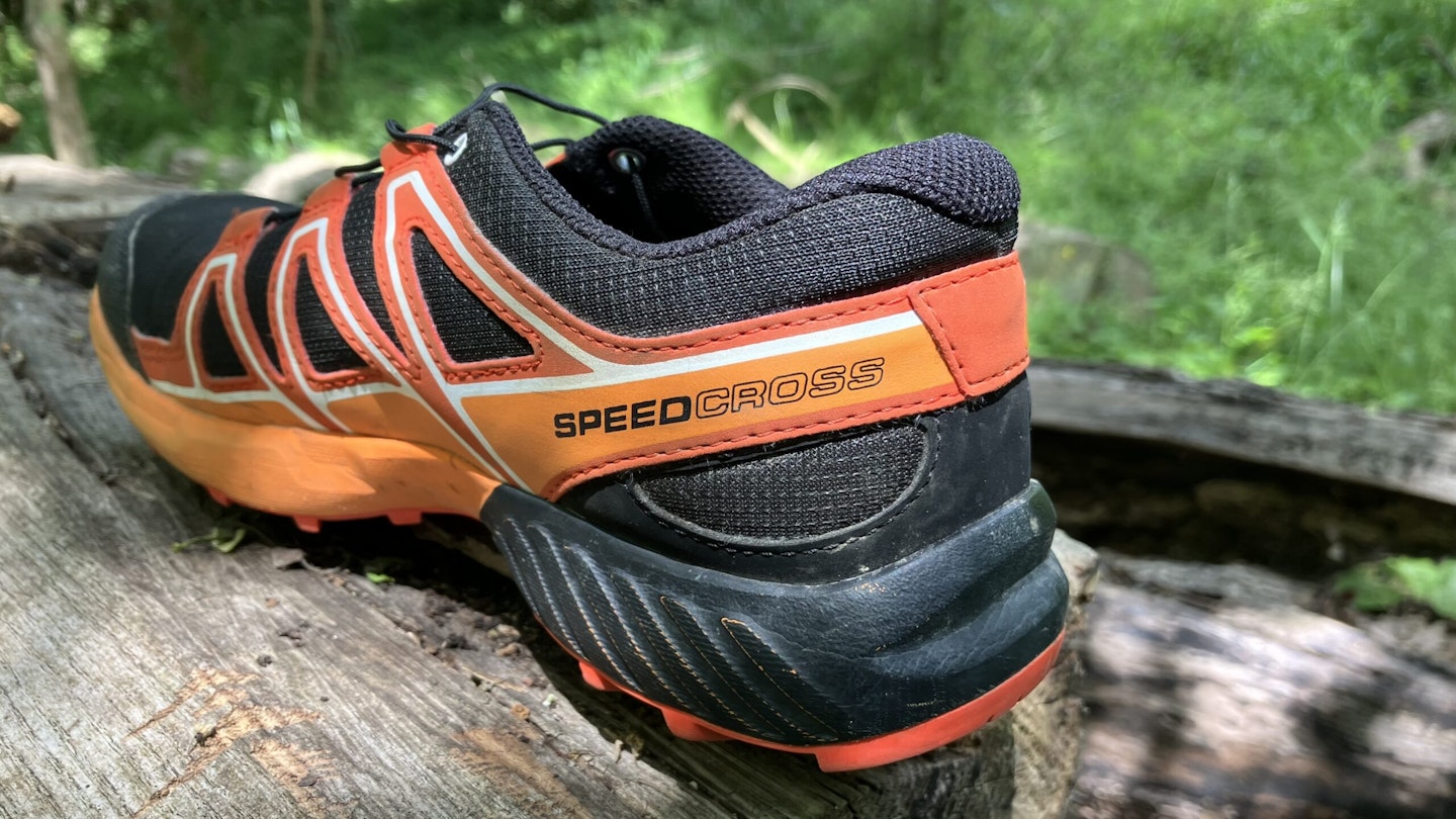 Salomon Speedcross Junior heel and midsole