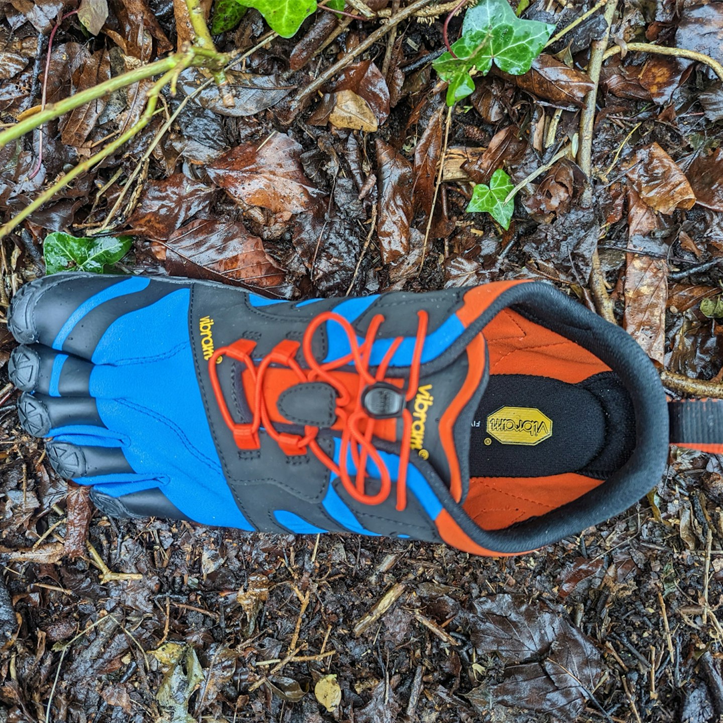 Vibram FiveFingers V-Trail 2.0 Trail Running Shoes from above