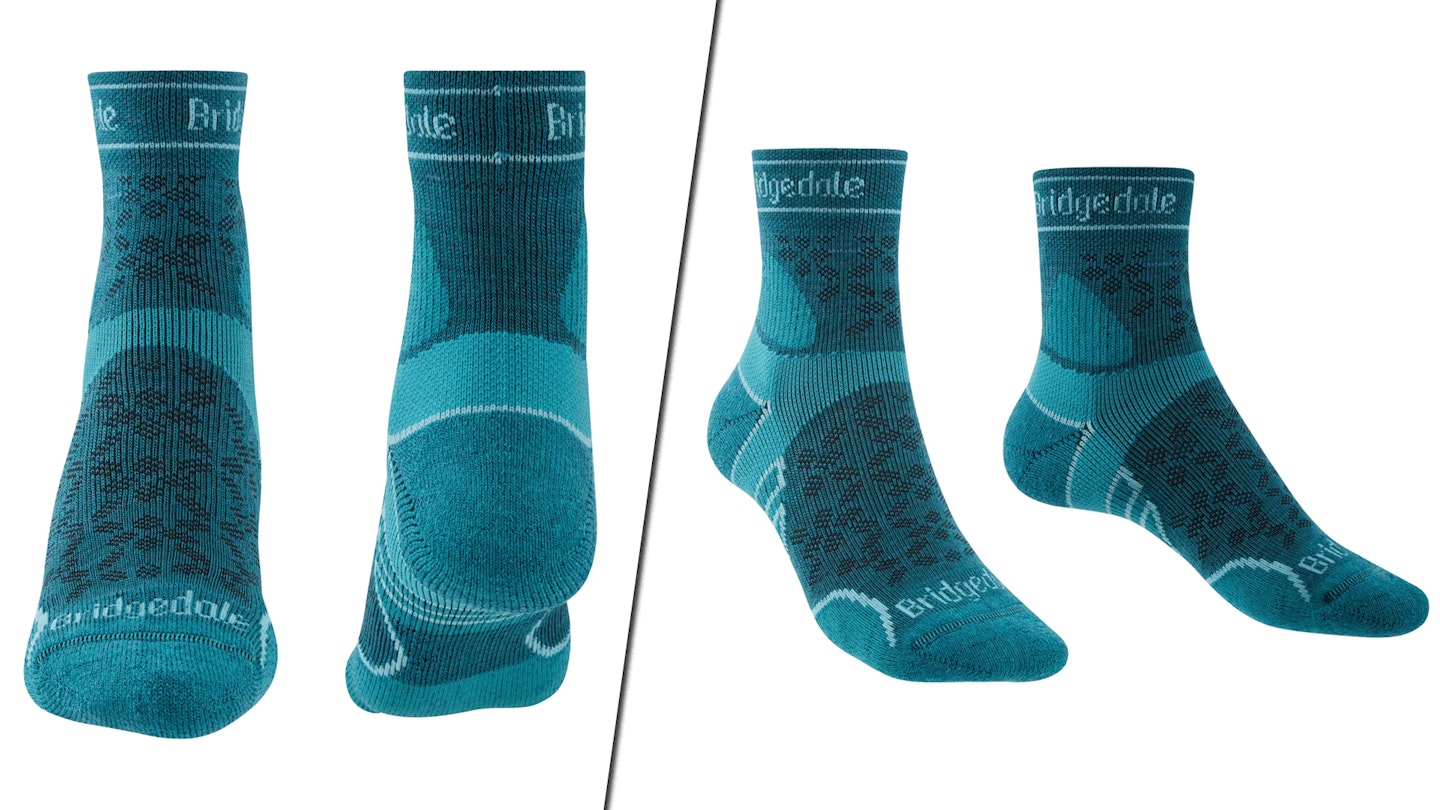 Women's Lightweight T2 Merino Sport 3:4 Crew bridgedale socks