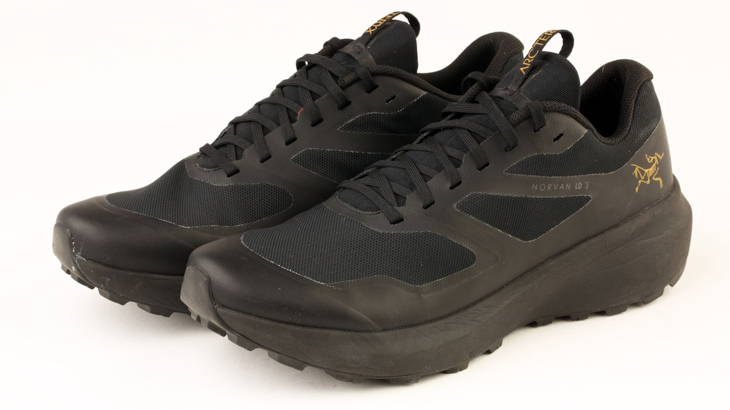 Studio shot of Arc'teryx Norvan LD 3 Shoe