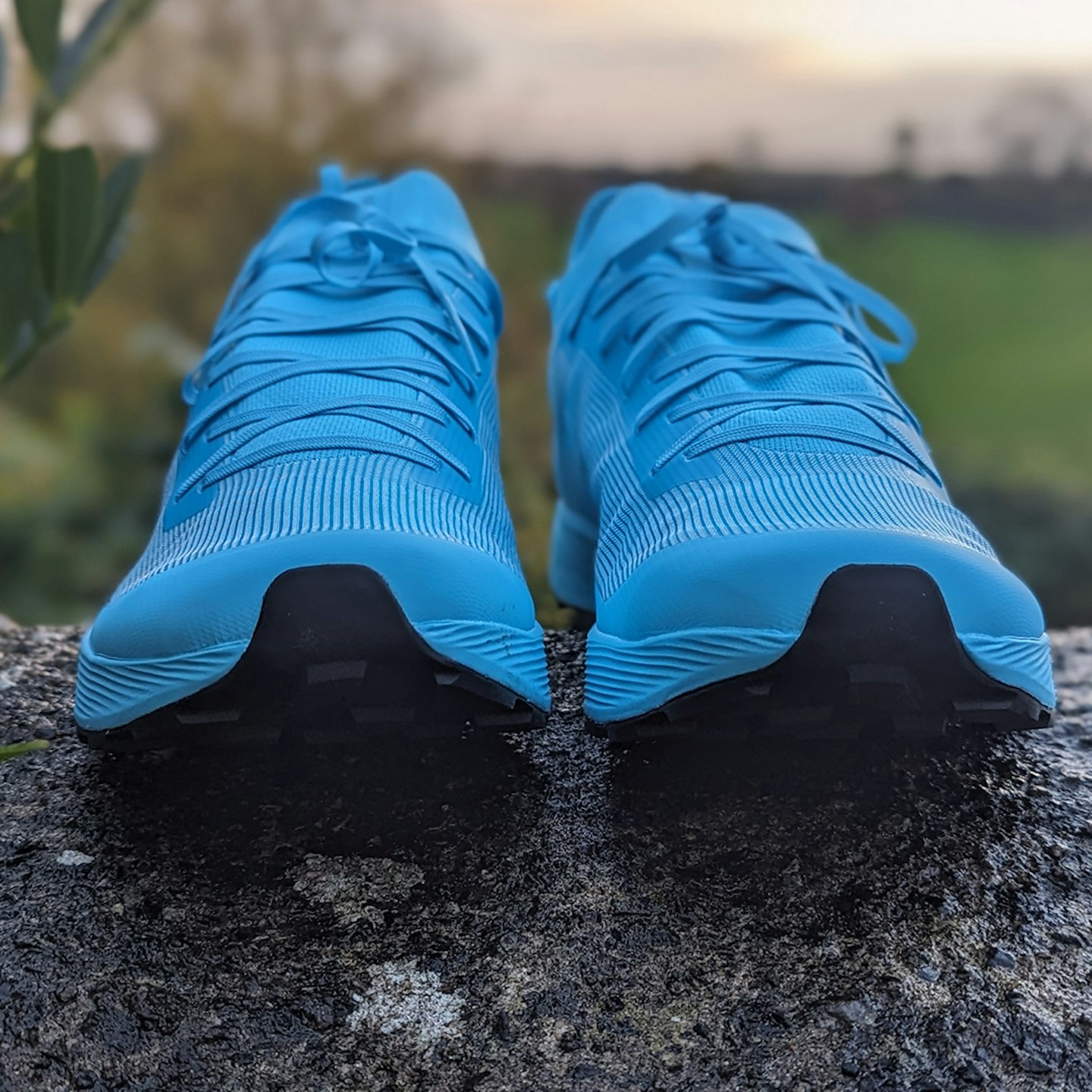 front toebox on the Arcteryx Norvan SL3 minimalist trail running shoes