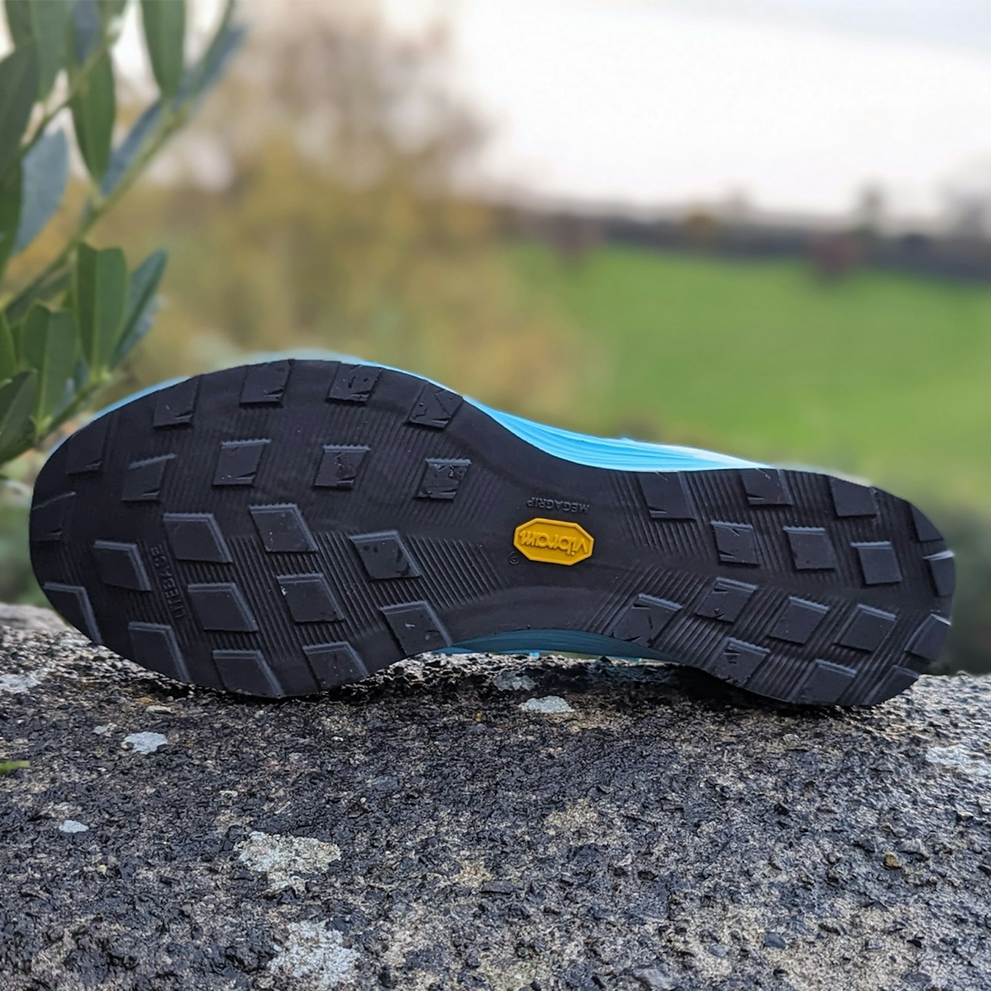 lugs on the Arcteryx Norvan SL3 minimalist trail running shoes