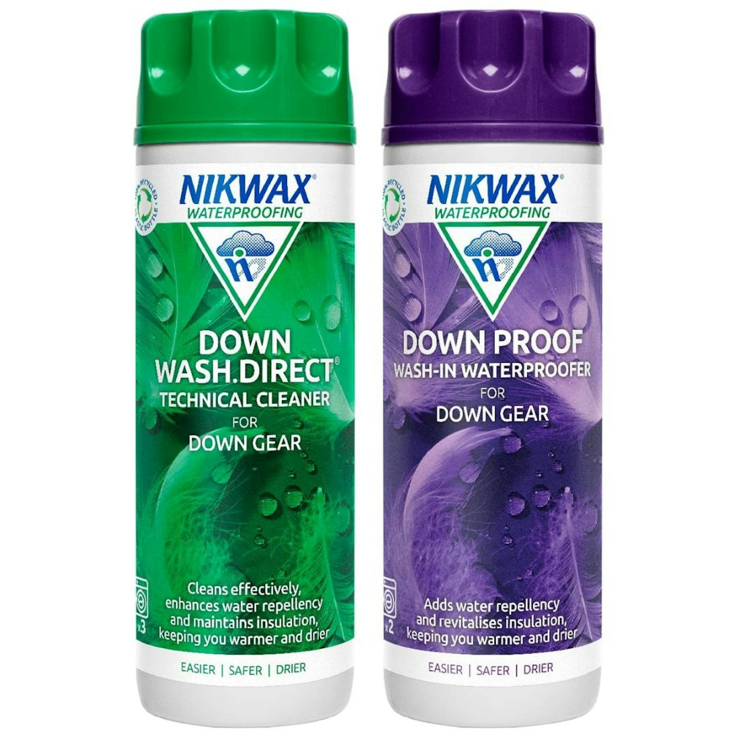Nikwax Down Wash.Direct and Down Proof Twin Pack