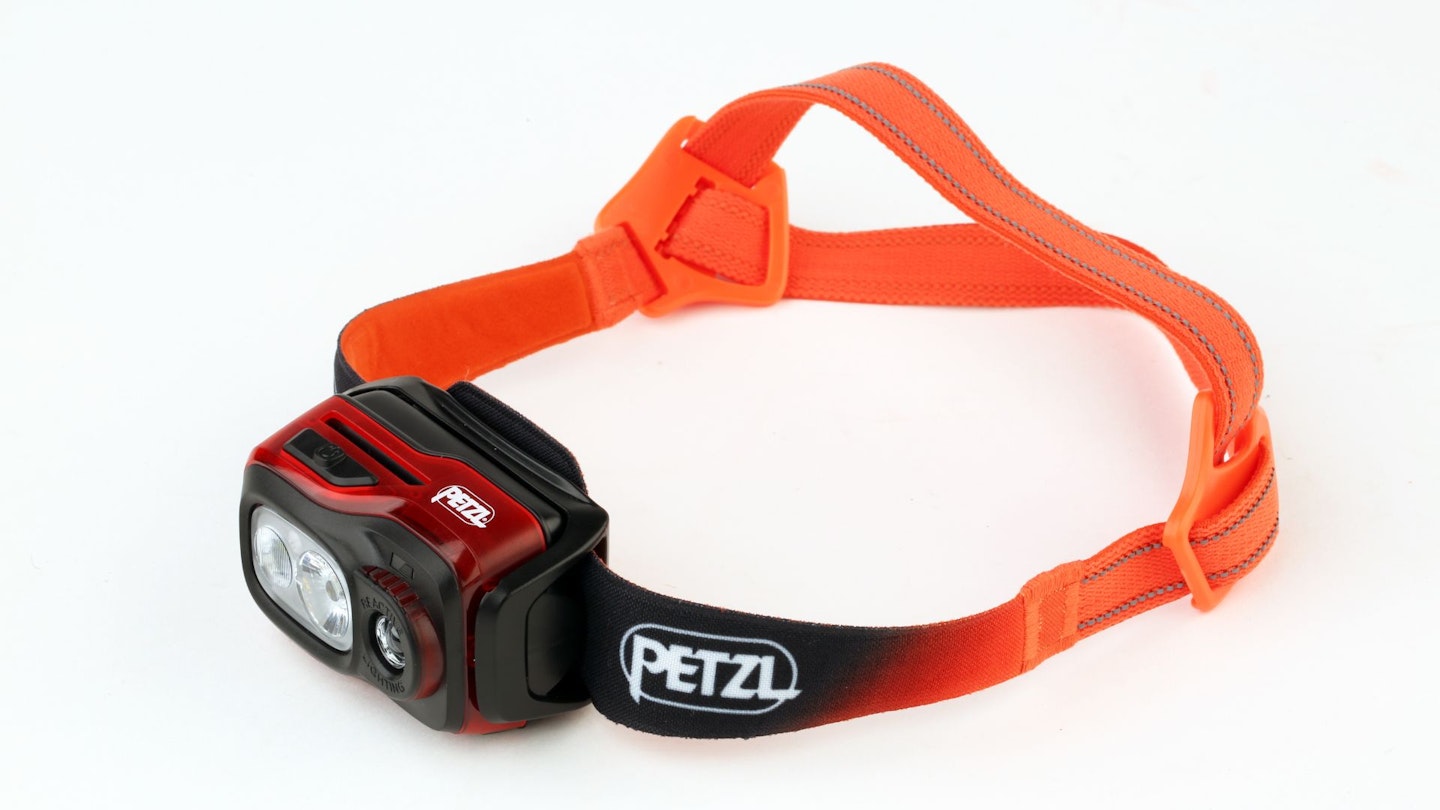 Front 3/4 view of Petzl Swift RL