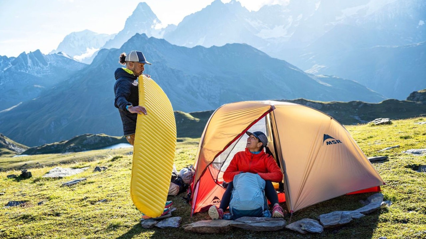 Camping with Thermarest XLite NXT sleeping mats
