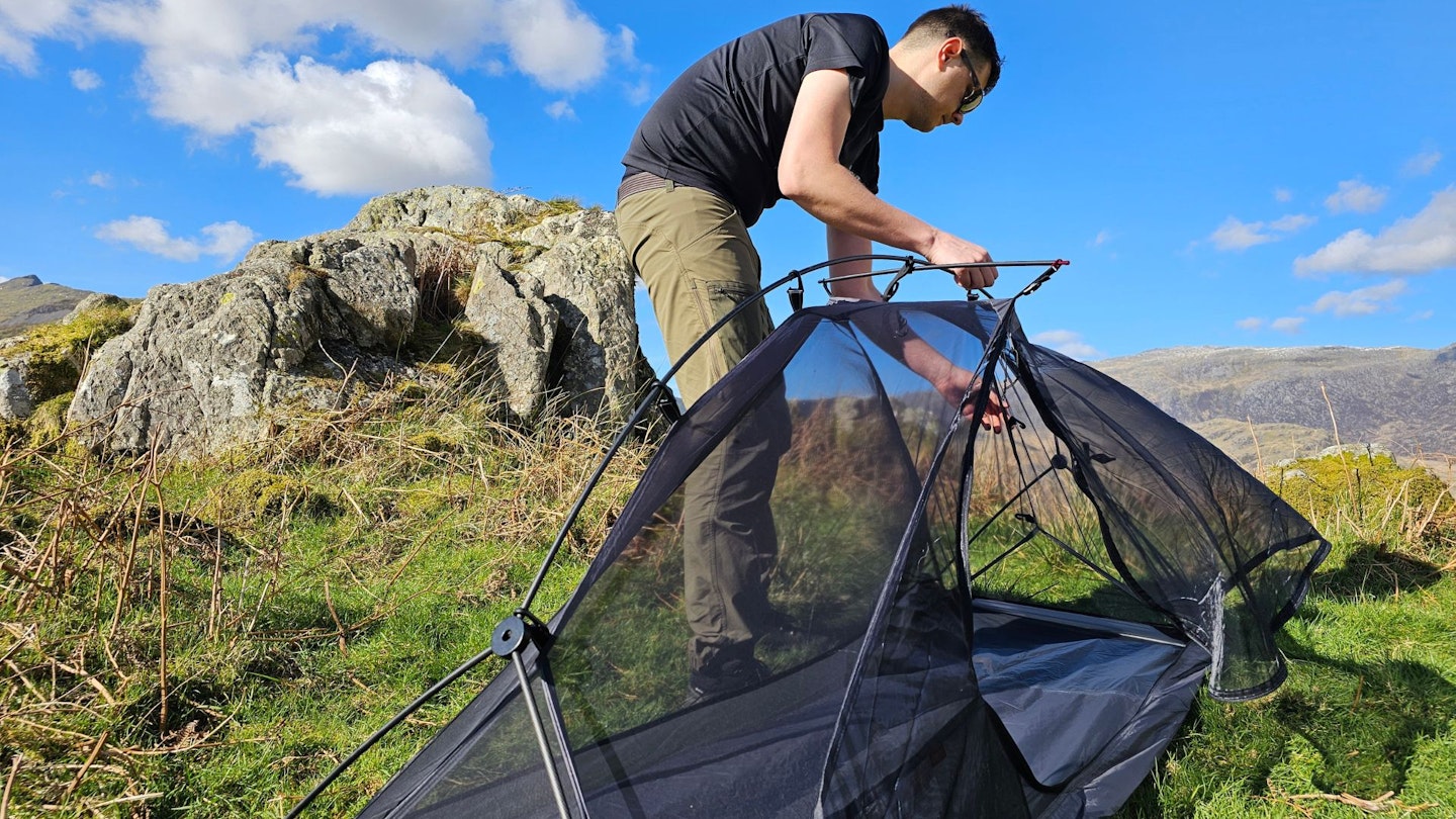 Alpkit ultra 1 pitching