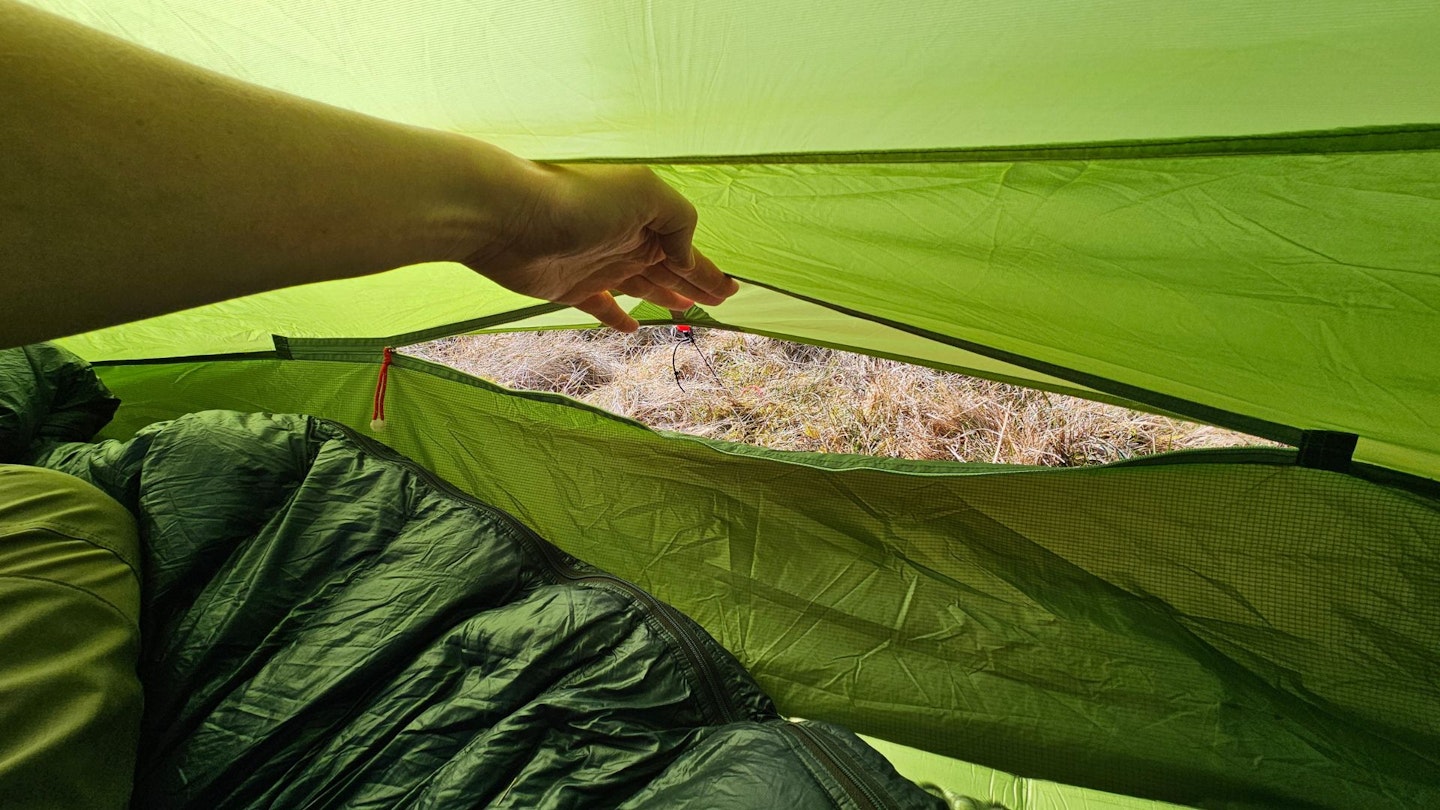 Exped Mira 1 HL tent flap