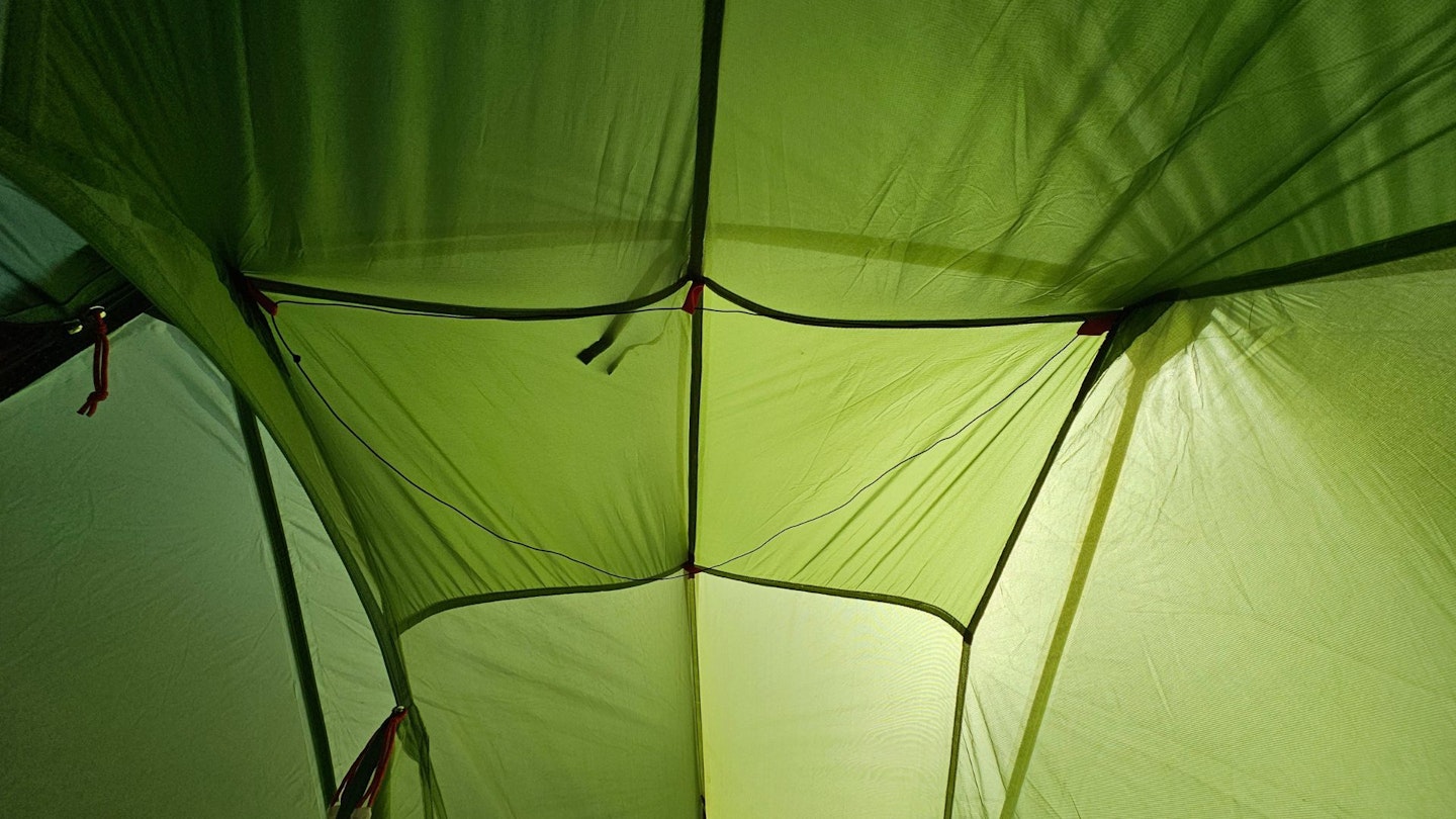 Exped Mira 1 HL tent interior