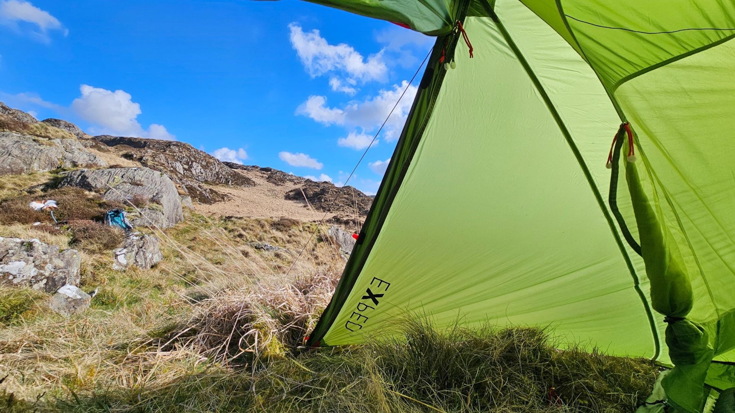 Exped Mira 1 HL tent porch