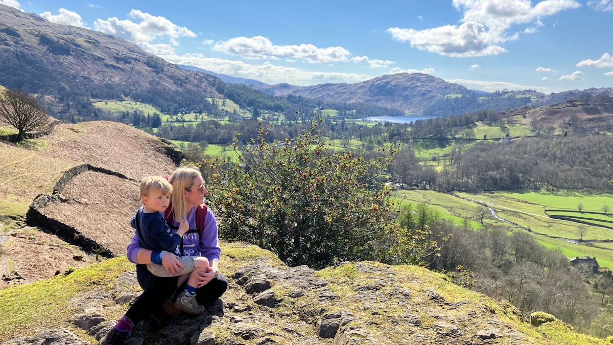 Helm Crag walking route | The perfect Lake District hike for families