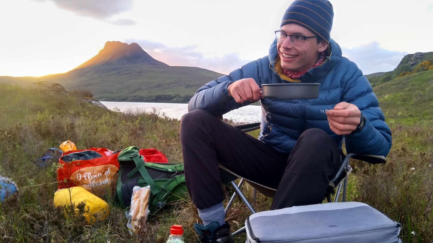 campsite vibing at stack polliadh