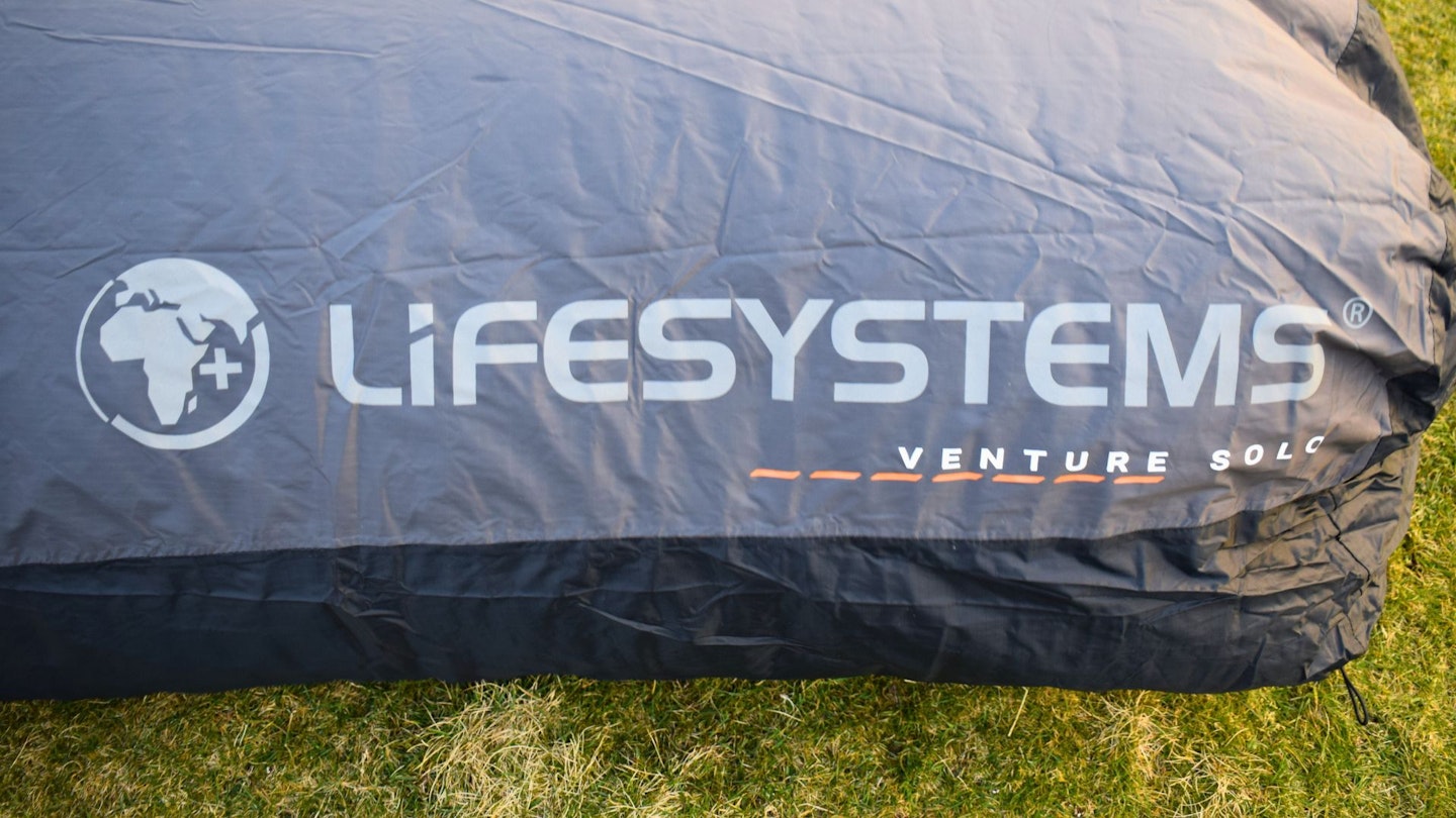 Branding and logo on Lifesystems Venture Solo Hooped Bivi