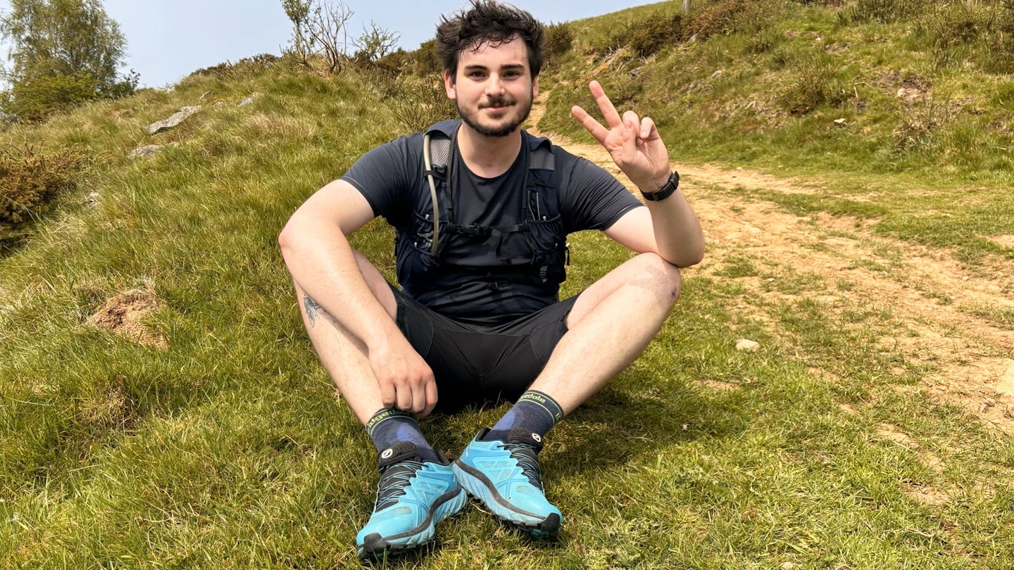 Milo Wilson Testing Scarpa Spin Infinity trail running shoes