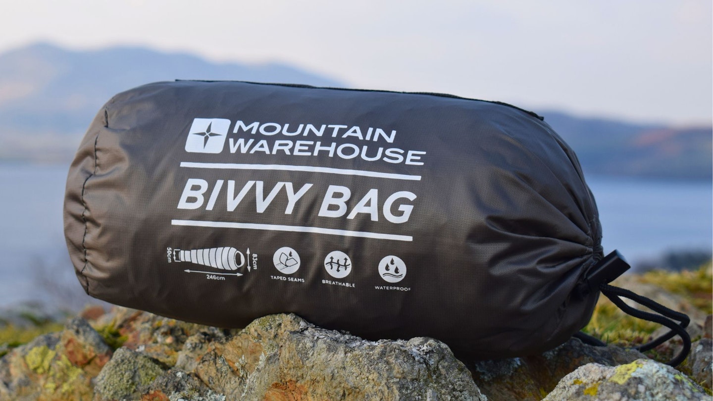 Mountain Warehouse Waterproof Bivvy Bag in stuffsack