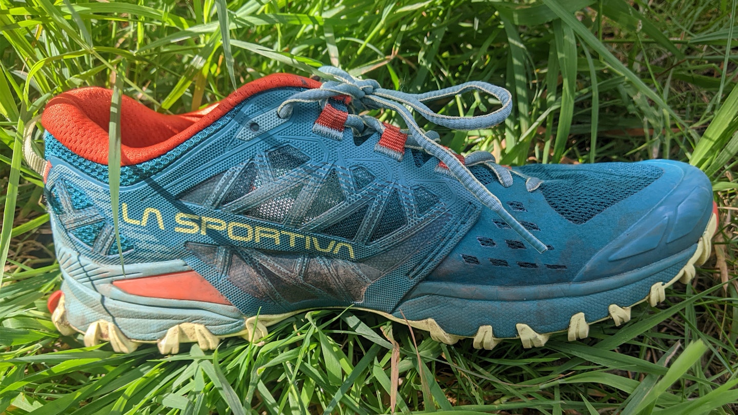 Side profile of the La Sportiva Bushido III trail running shoe