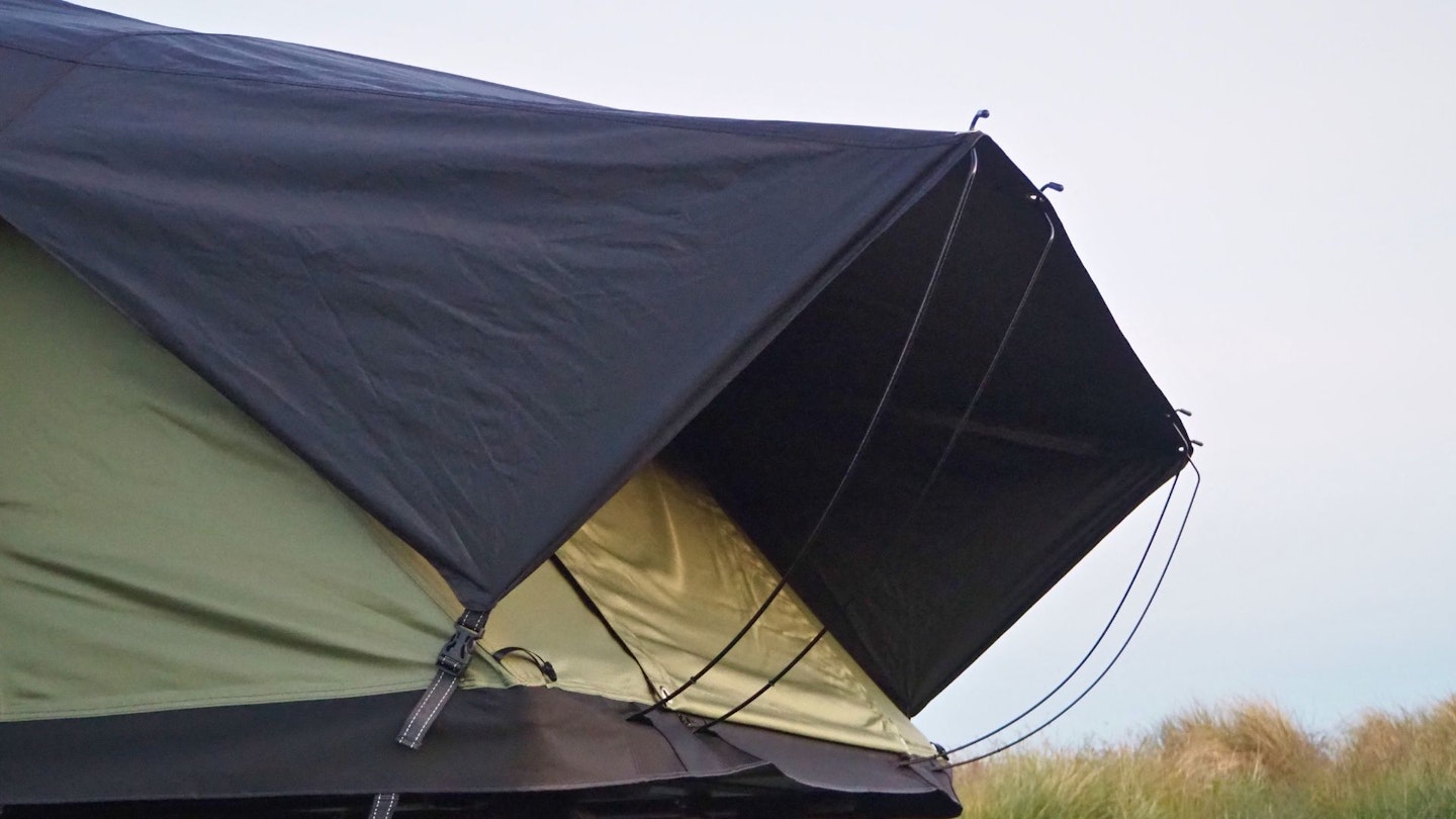 TentBox Lite XL rainfly and poles