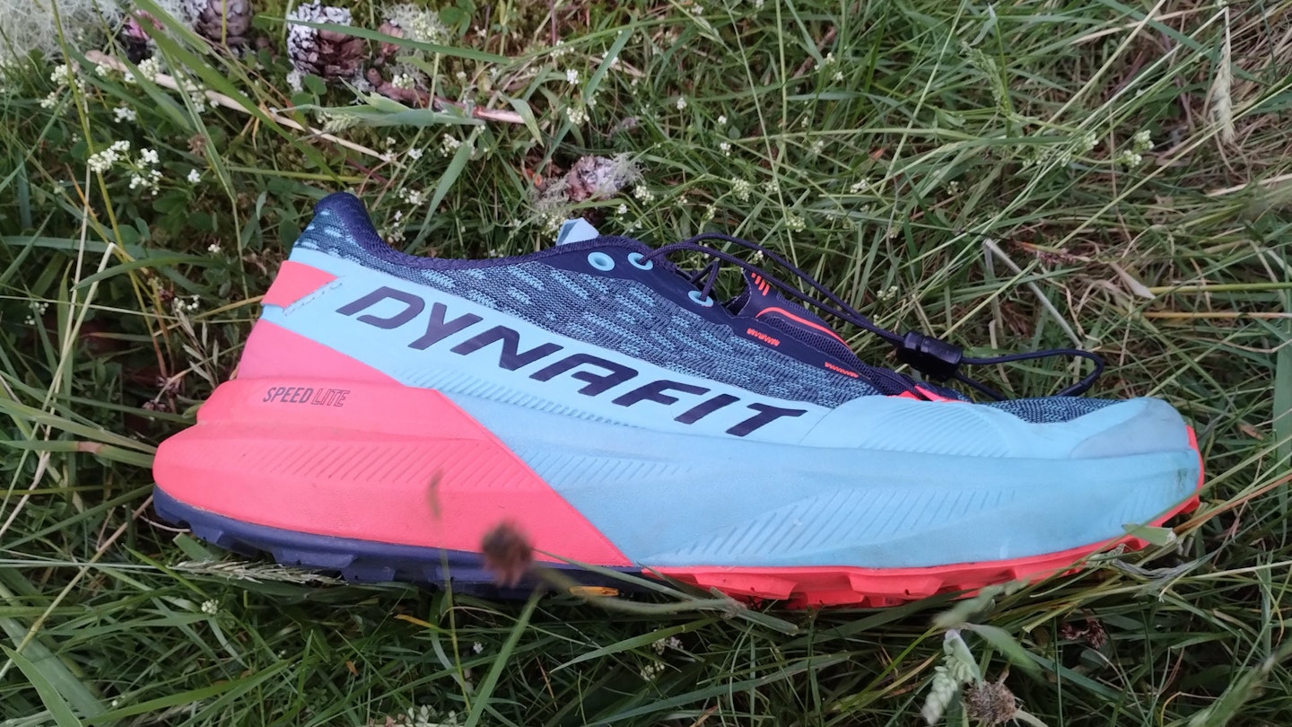 The midsole of the Dynafit Ultra 2 trail running shoes