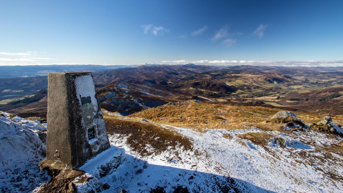 Ben Vrackie Trig point