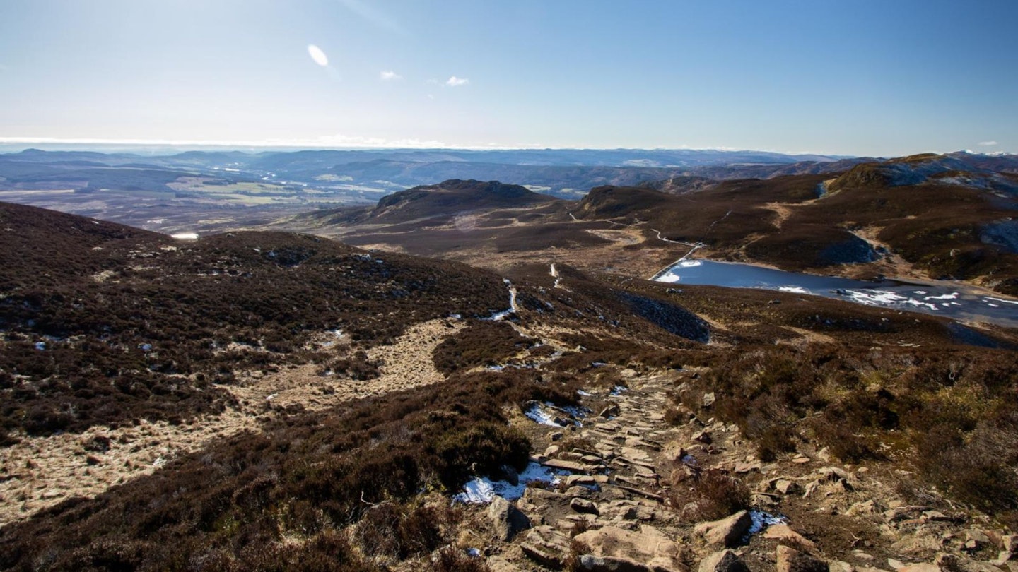 Ben Vrackie view back