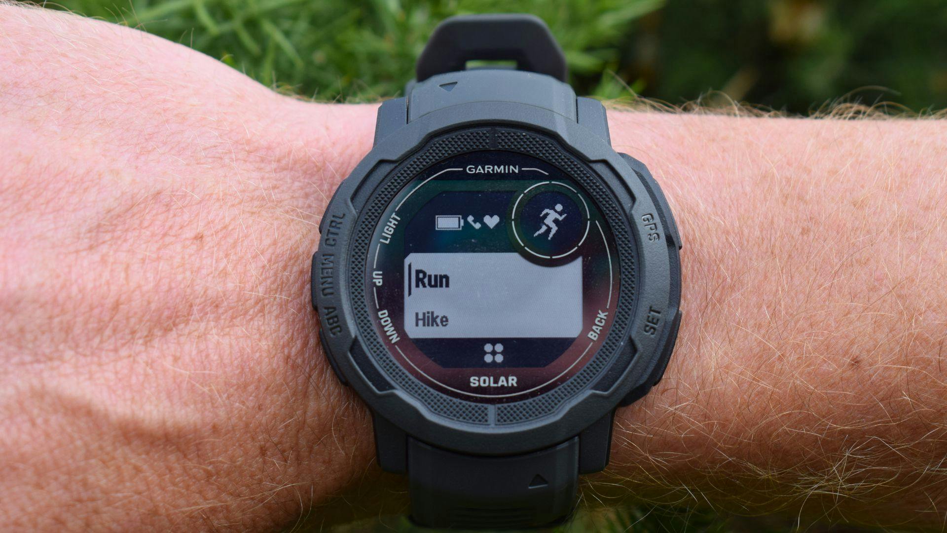 Garmin instinct solar hiking sale