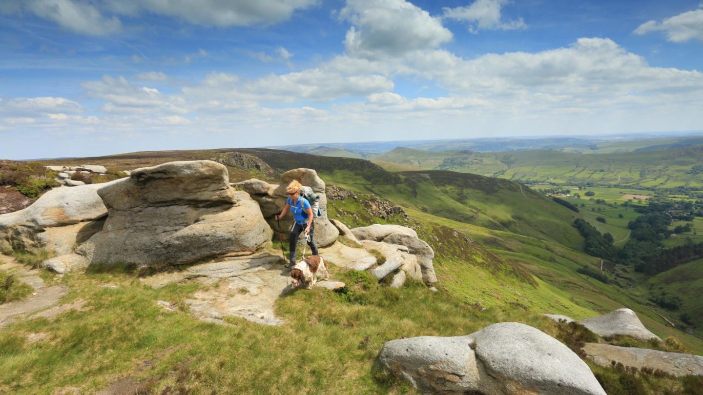 Kinder’s Edges Jenna and dog