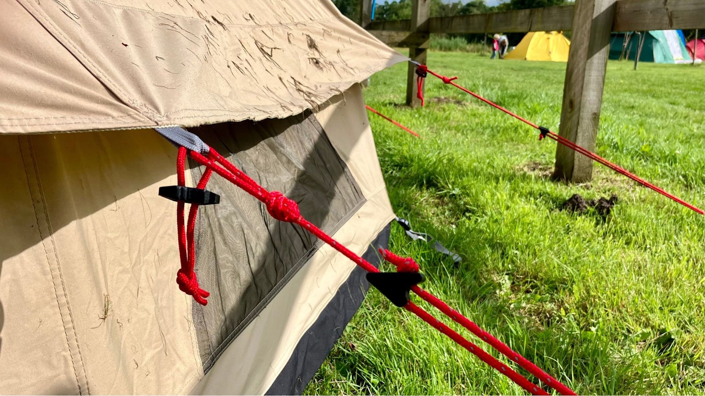 Robens Klondike bell tent guy lines