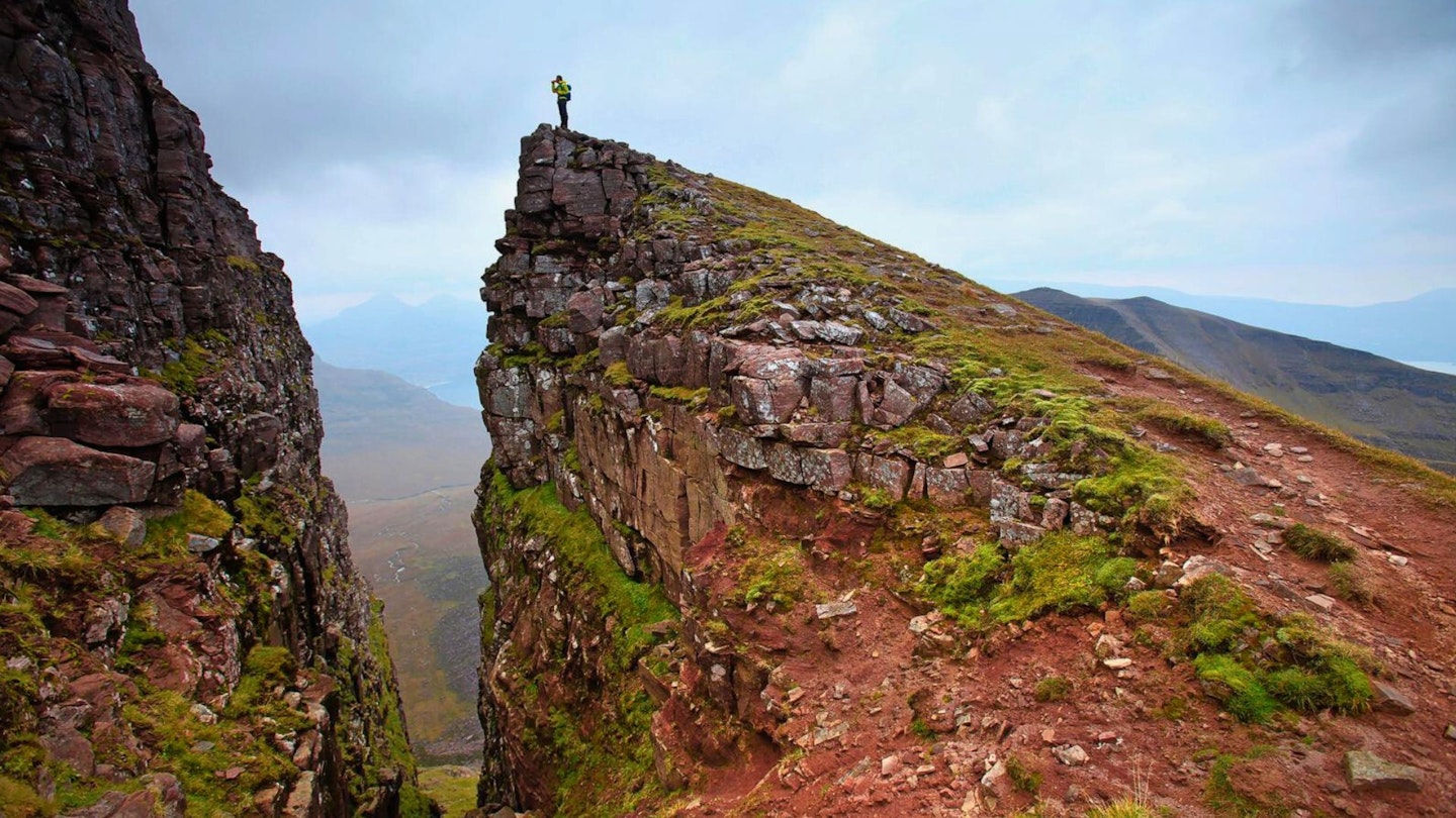 Sgurr na Tuaigh Sgurr Mor Beinn Alligin Torridon