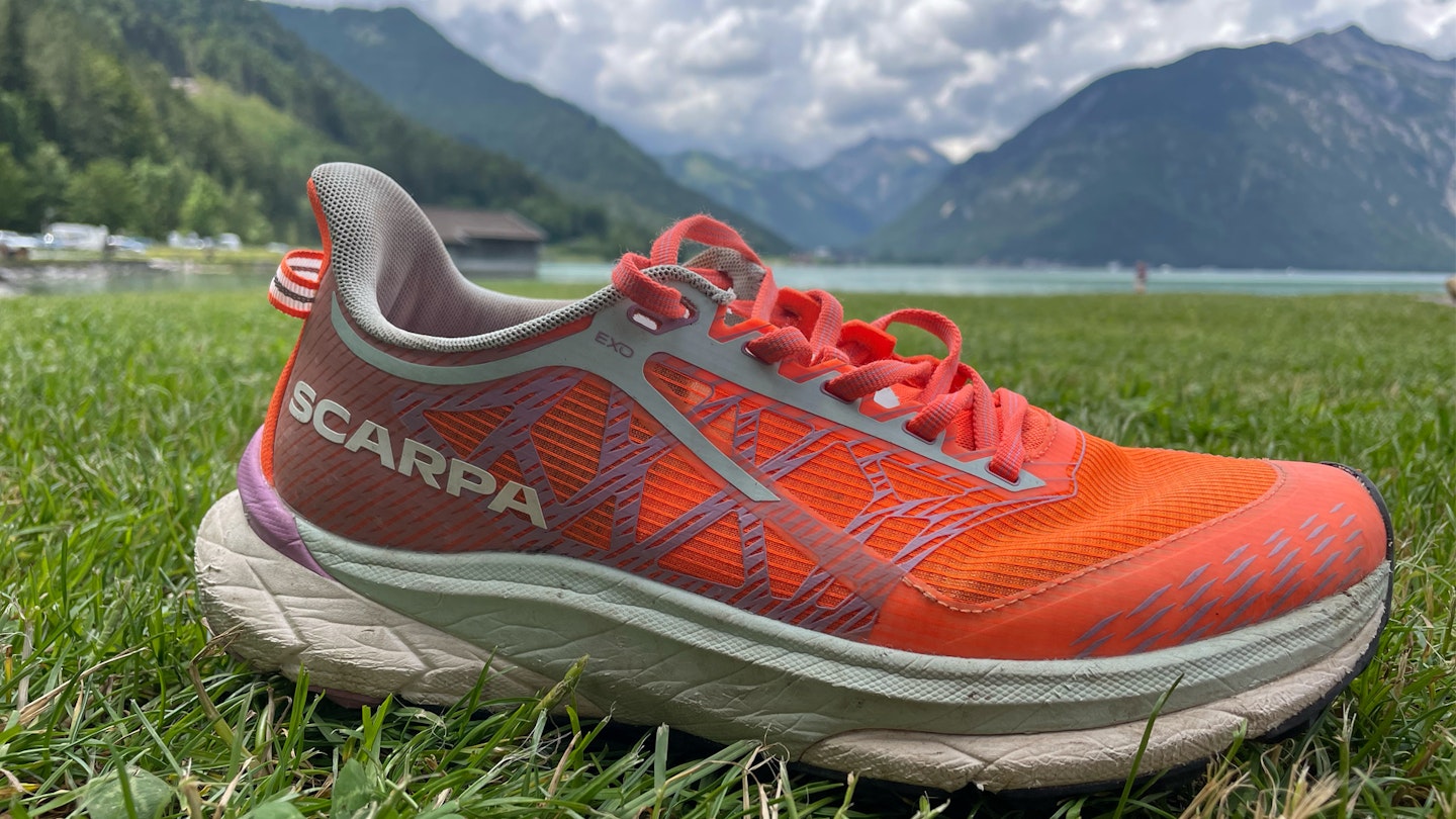 Side profile of the Scarpa Golden Gate 2 ATR Trail running shoes