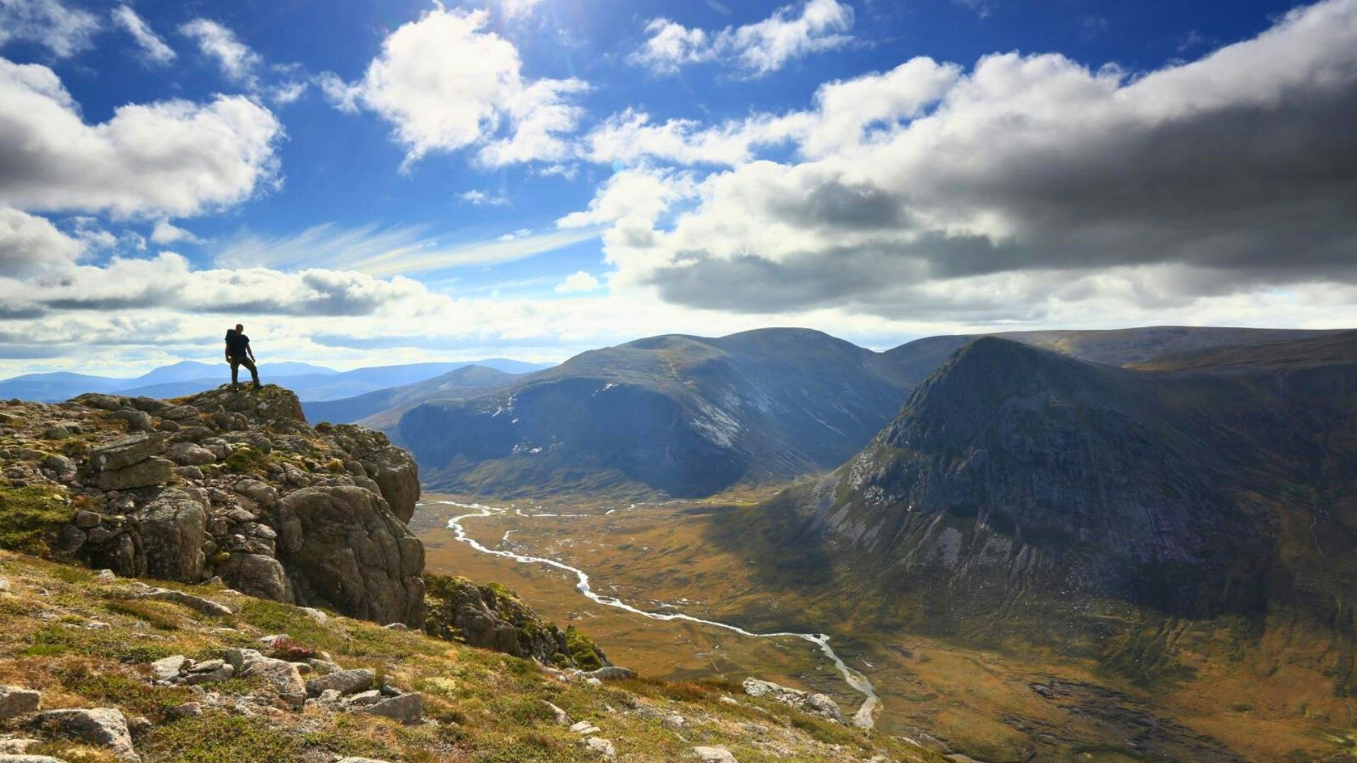 The Devils Point from Carn a Mhaim, Cairngorms
