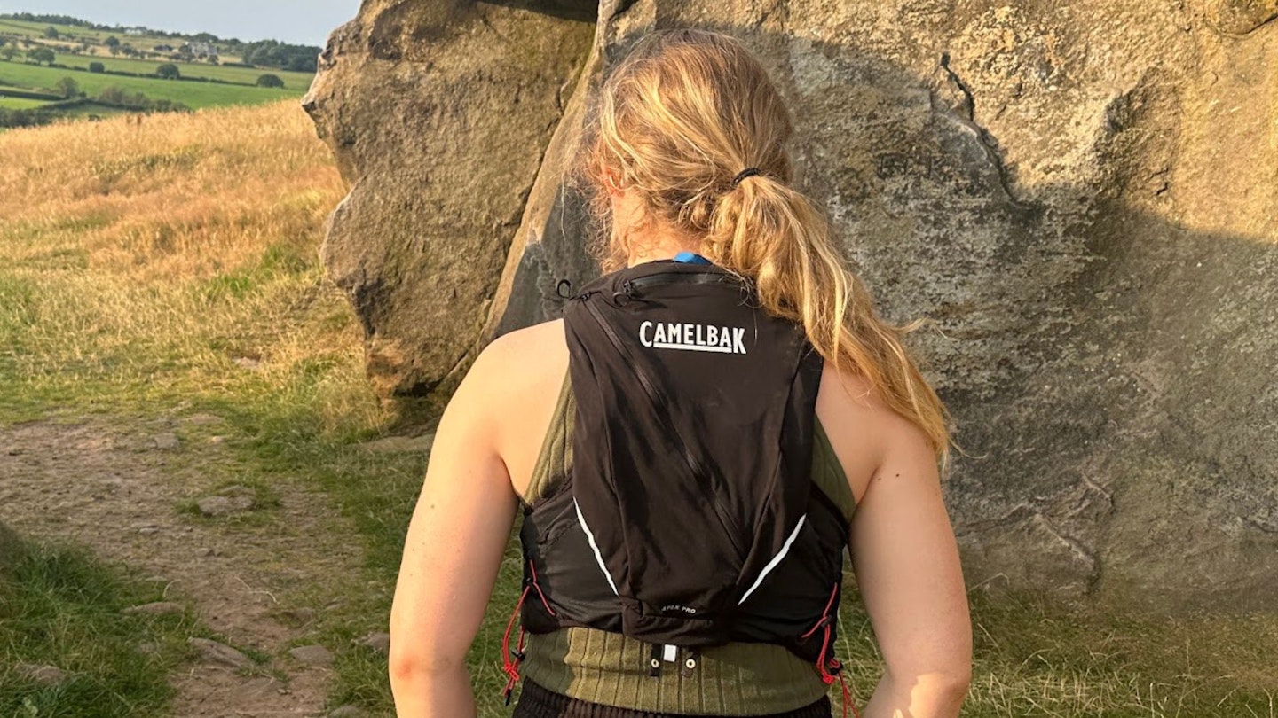 Camelback pack review back view