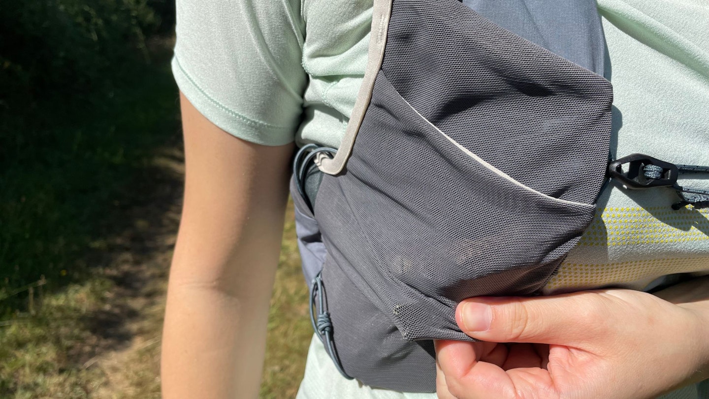 Key pocket on patagonia slope vest