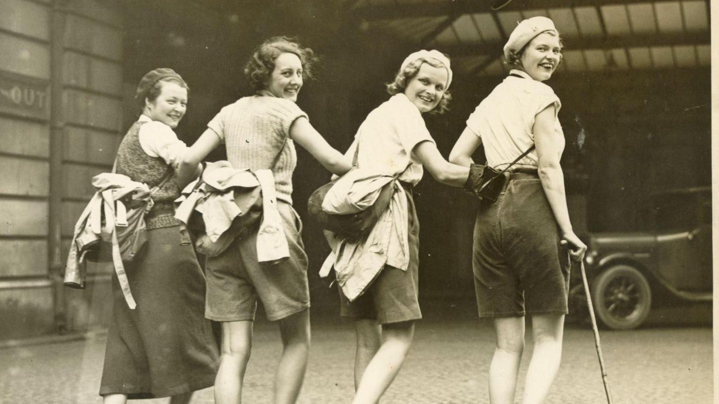 Main feature image for the history of women's outdoor gear