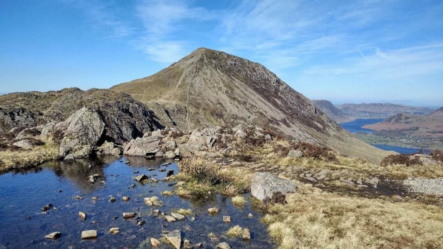 View from Haystacks to High Crag