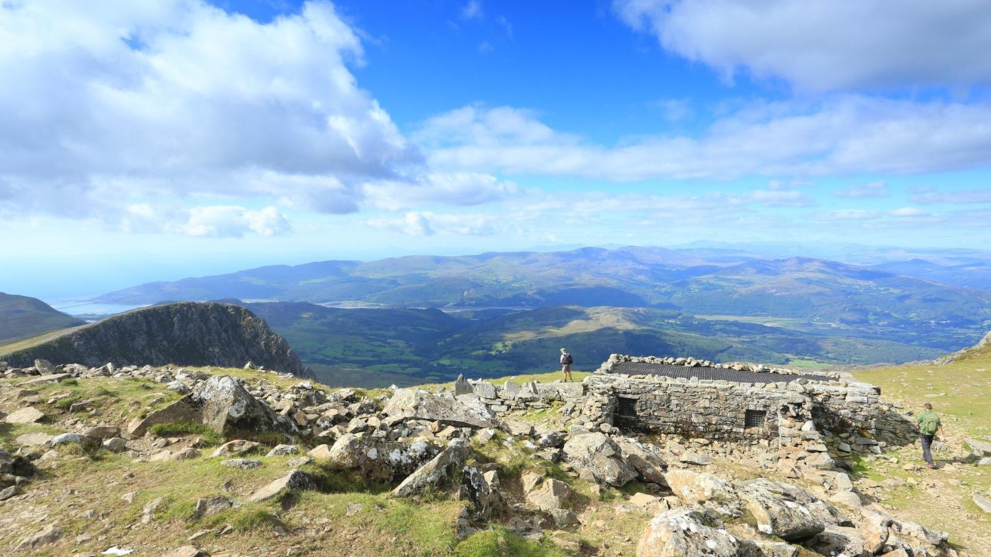 Cadair Idris looking over towards the sea