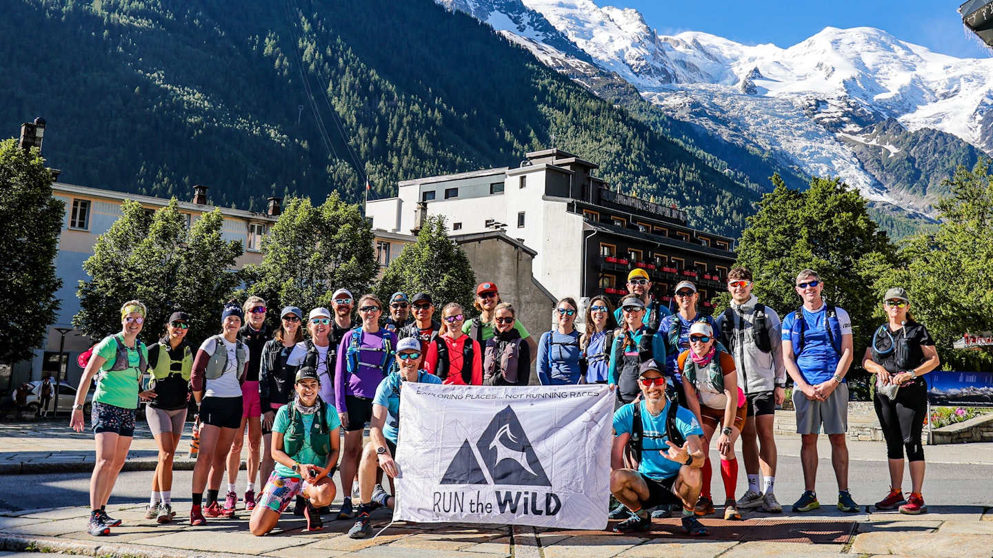 Group photo with simon james and run the wild