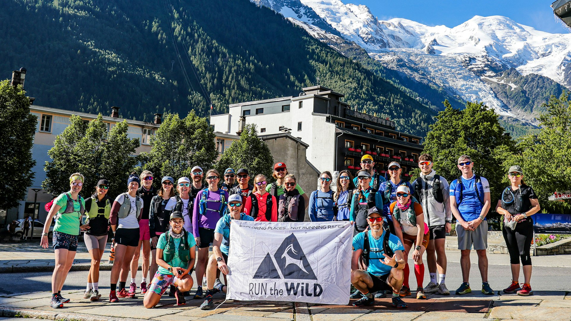 Group photo with simon james and run the wild