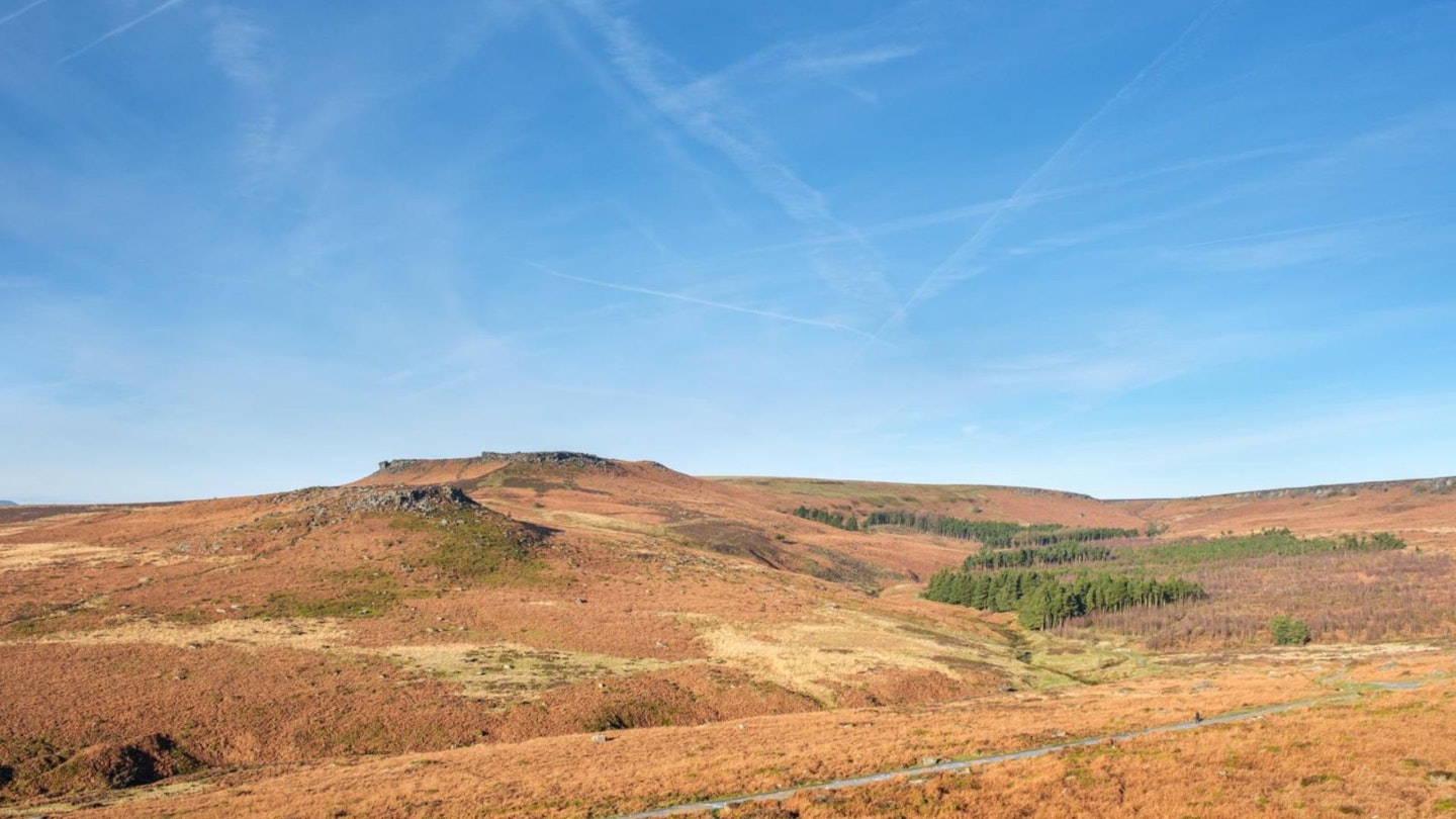 Higger Tor from the distance