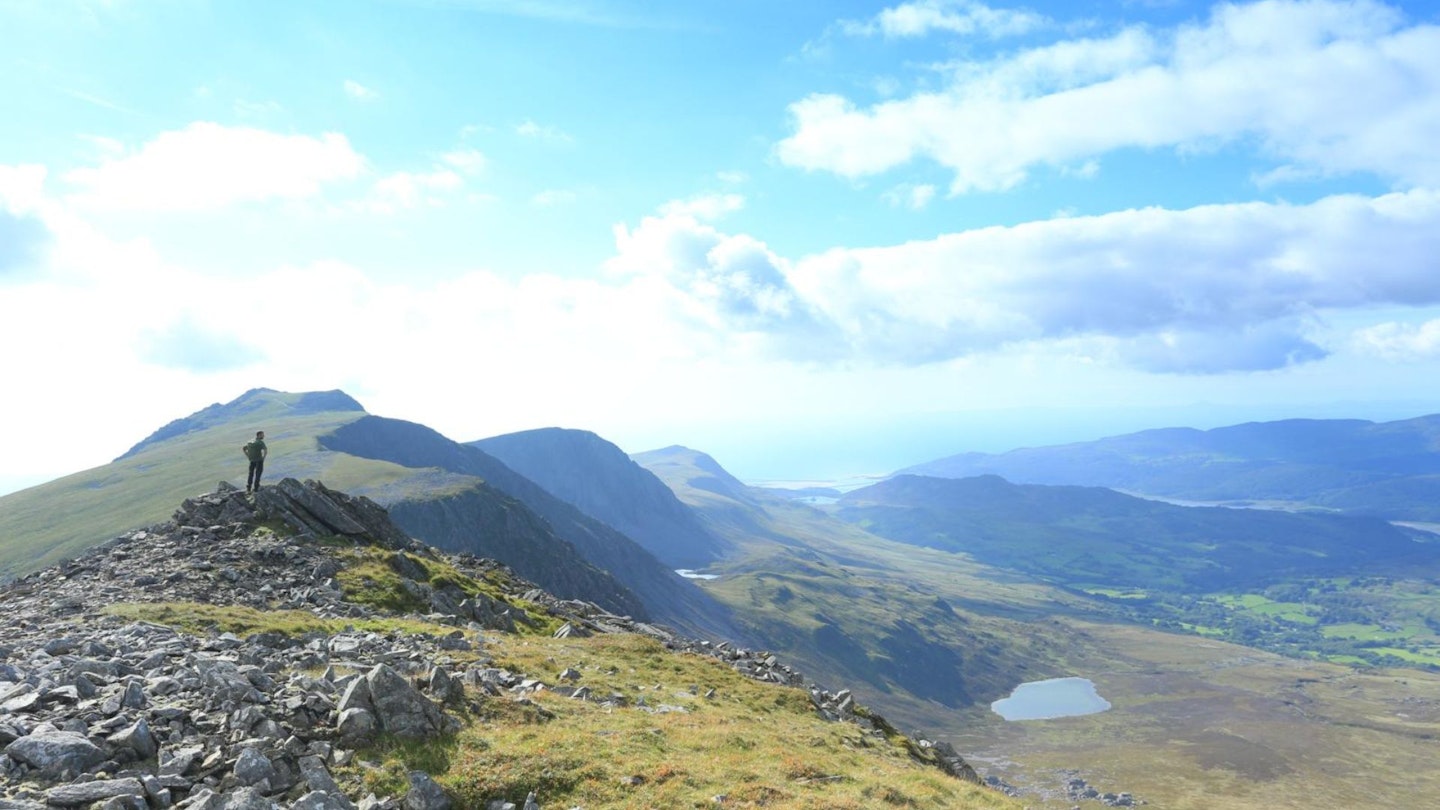 Looking back towards Cadair Idris