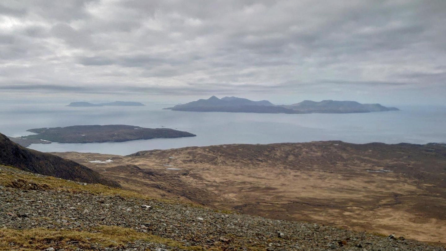 Looking out to Soay & Rum