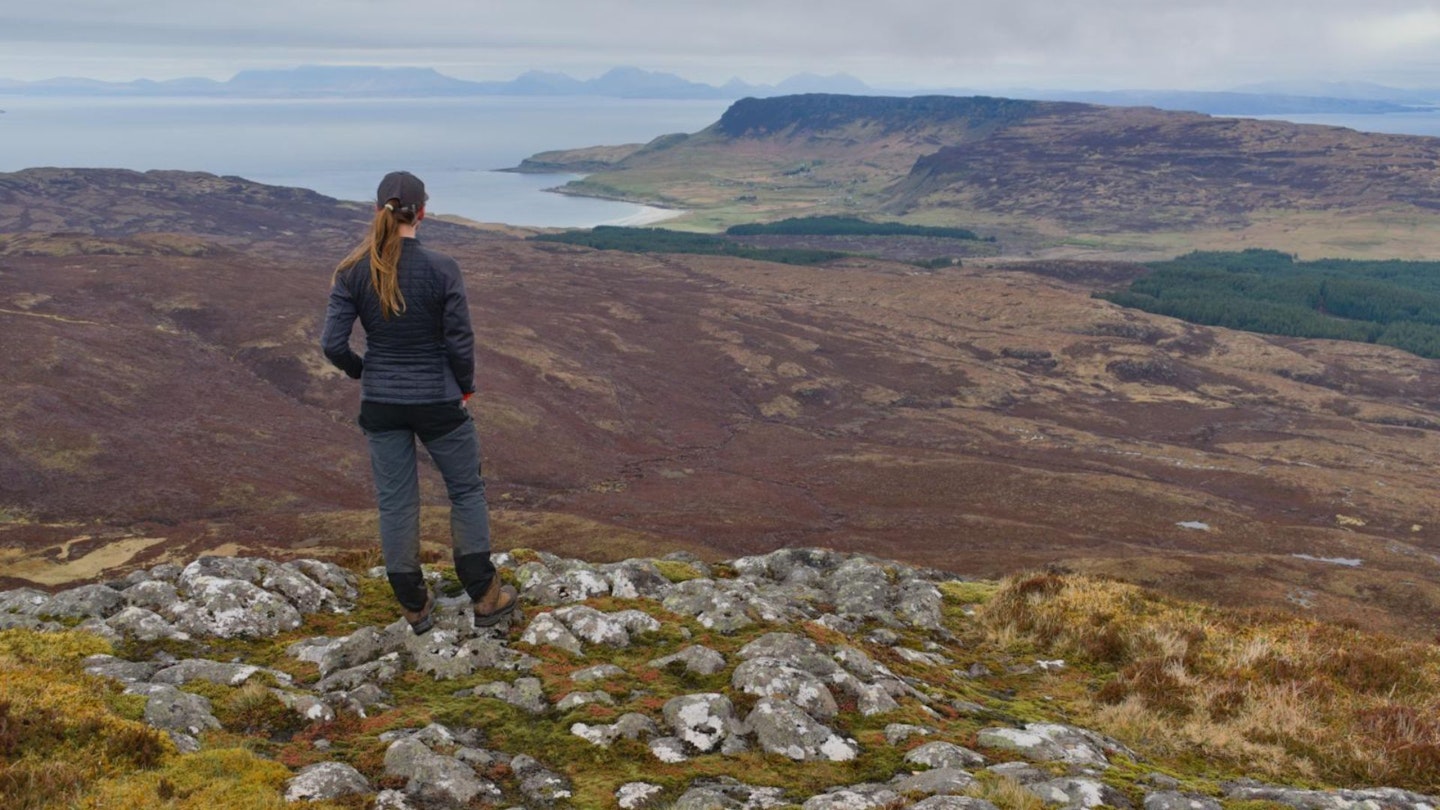 Looking towards the north of Eigg from An Sgùrrs summit