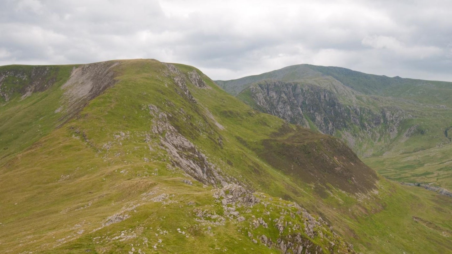 Pen yr Helgi Du and Carnedd Llewelyn