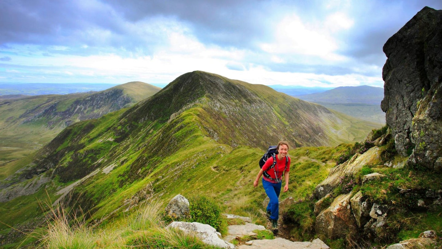 Ridge between Pen yr Helgi Du _ Carnedd Llewelyn North